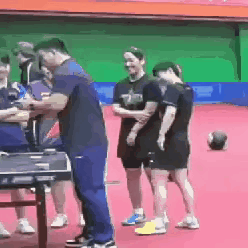 王楚钦和孙颖莎冬训体能训练流出与想象中的不一样有累有欢乐(图3)