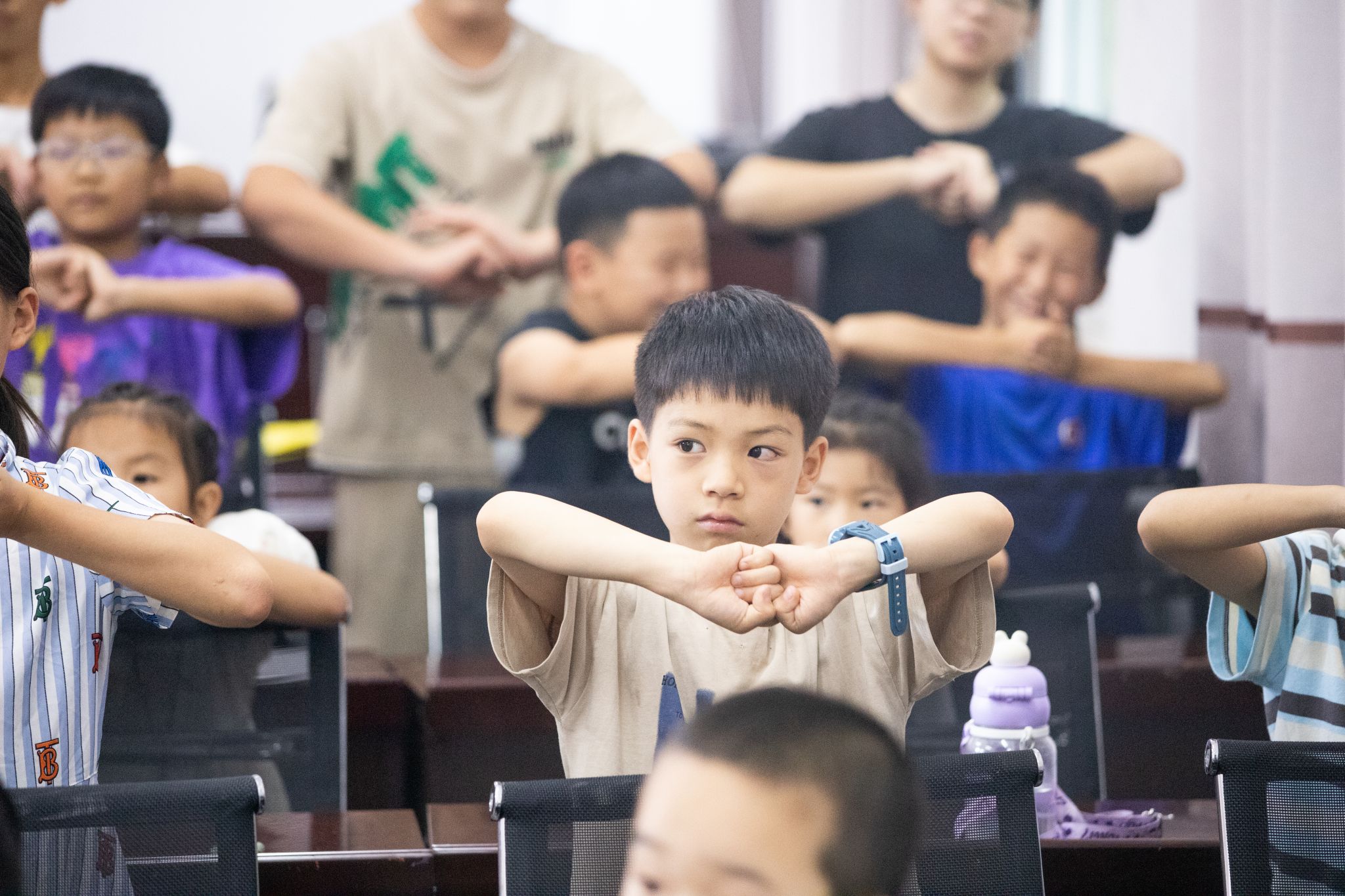 物理科学与技术学院党员国情实践队开展体育系列课程(图3)